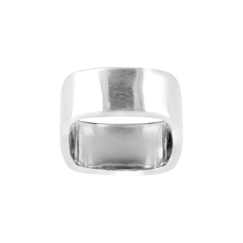 Siersboel Shape stor kvadrat ring i sølv