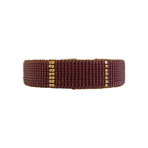 Ibu Jewels Empire armbånd i farven maroon