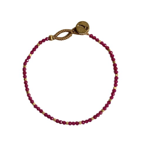 Ibu Jewels Lulu Stone Dot i Ruby