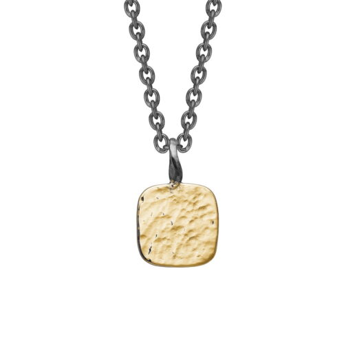Nordkraft Gold Hammered vedhæng fra By Birdie