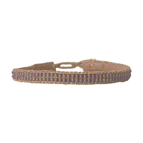 Ibu Jewels Pasha armbånd i farven Lavender